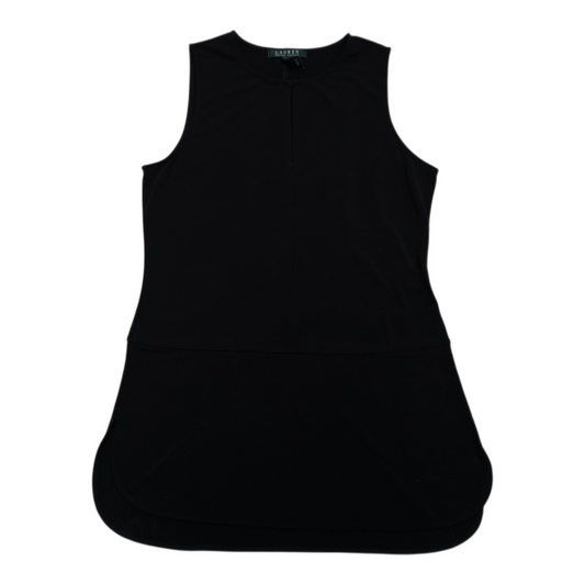 Blusa Ralph Lauren sin mangas color negro