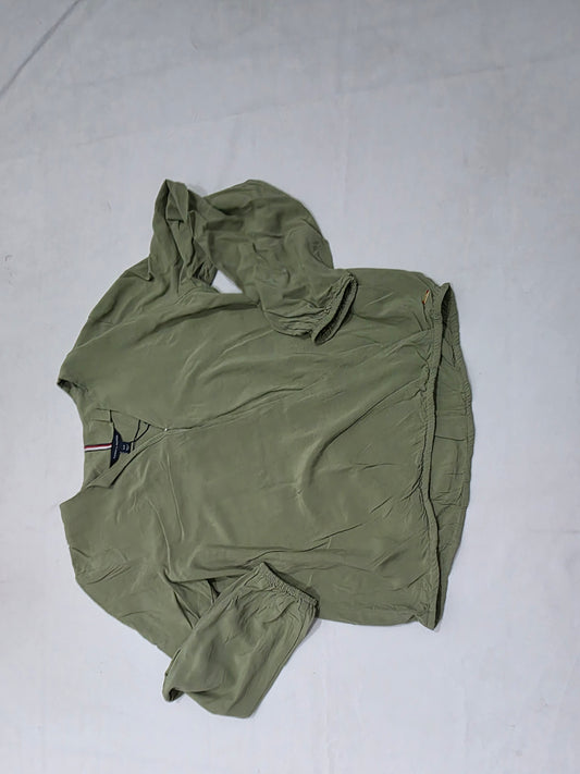 Blusa Tommy Hilfiger de Mujer talla Chica color verde manga larga