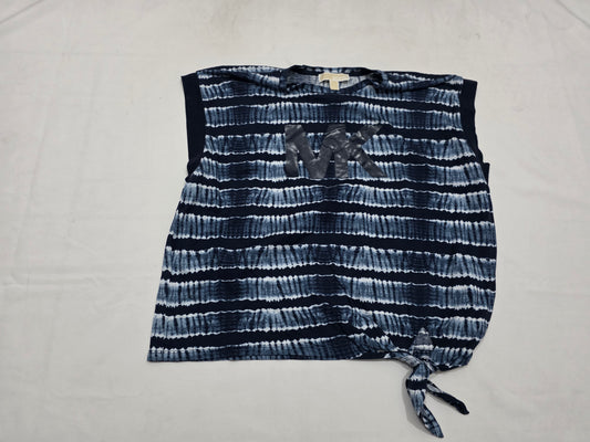 Blusa holgada Michael Kors de Mujer azul tie dye