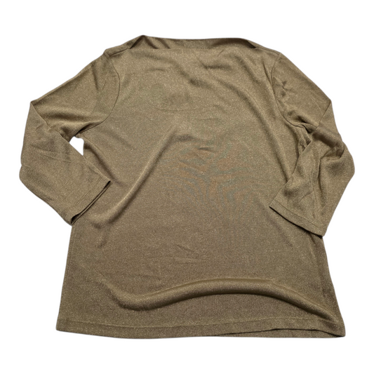 Blusa Dorada Ralph Lauren de Mujer Grande Petite lake House