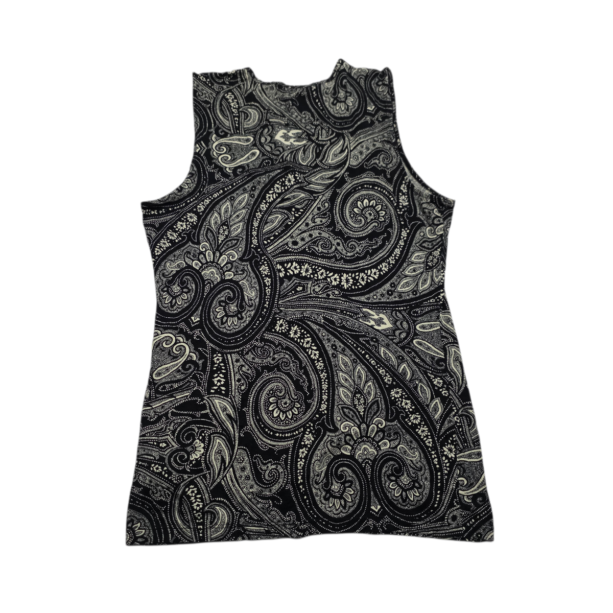 Blusa Ralph Lauren de Mujer Mediana sin mangas gris/negro