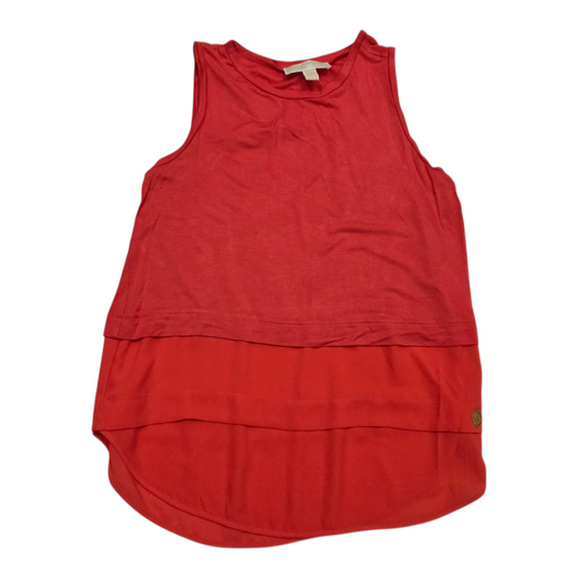 Blusa Michael Kors de Mujer talla Chica color naranja sin mangas