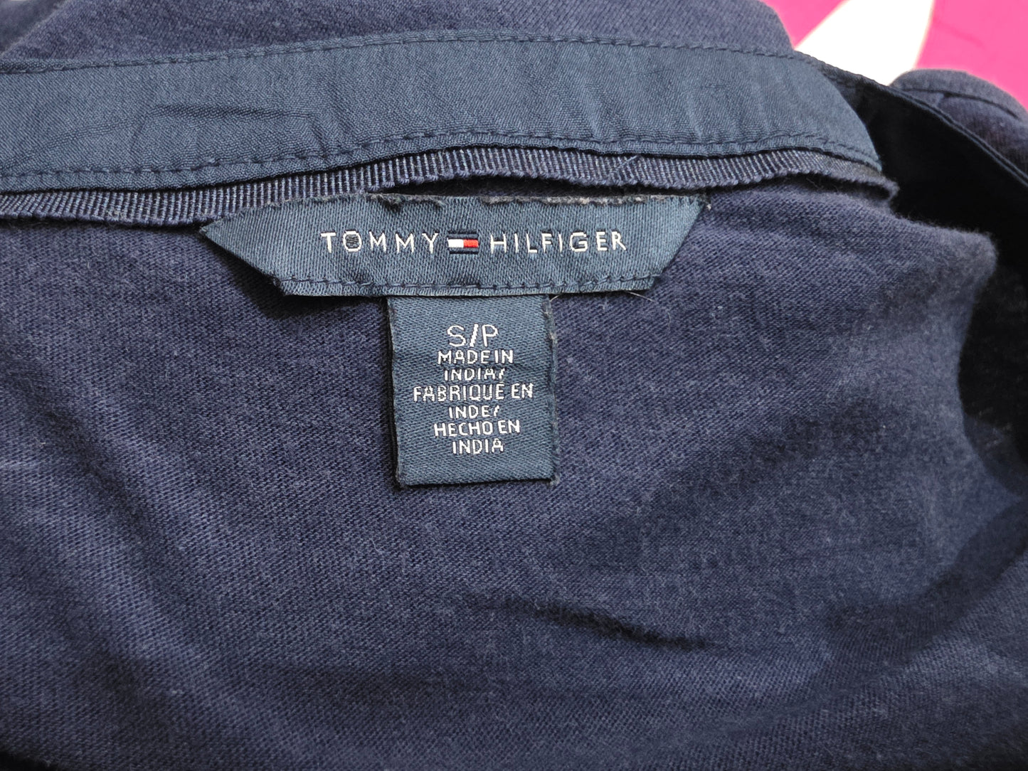 Blusa Tommy Hilfiger de Mujer sin mangas azul marino