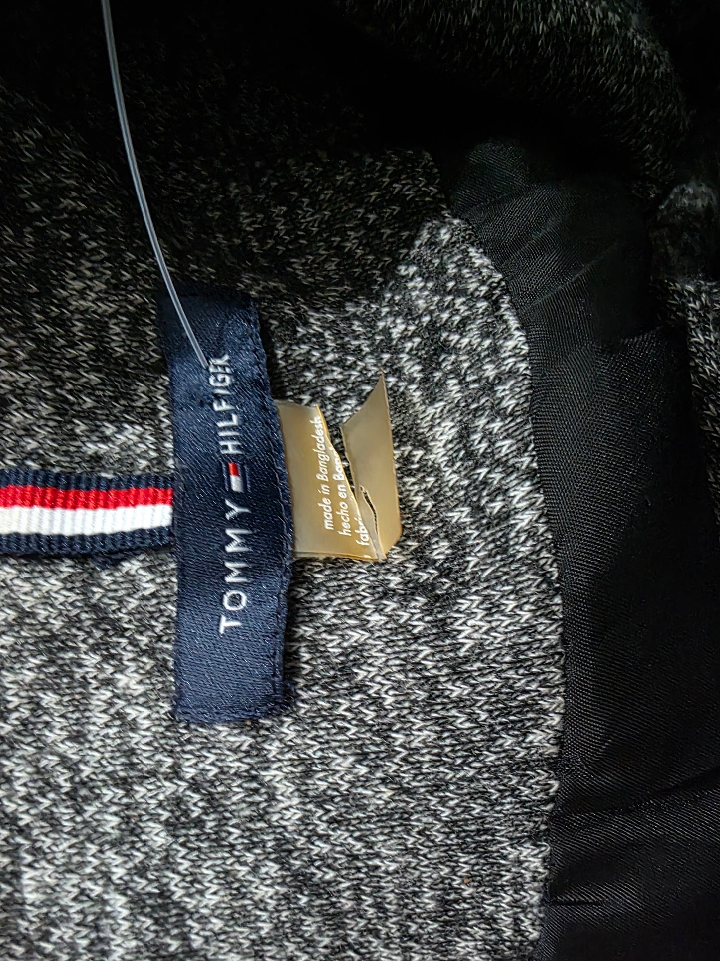 Blazer Tommy Hilfiger de Mujer talla 14 color gris jaspeado