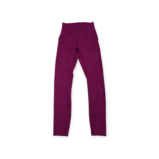 Legging Lululemon Talla 2 Color Violeta