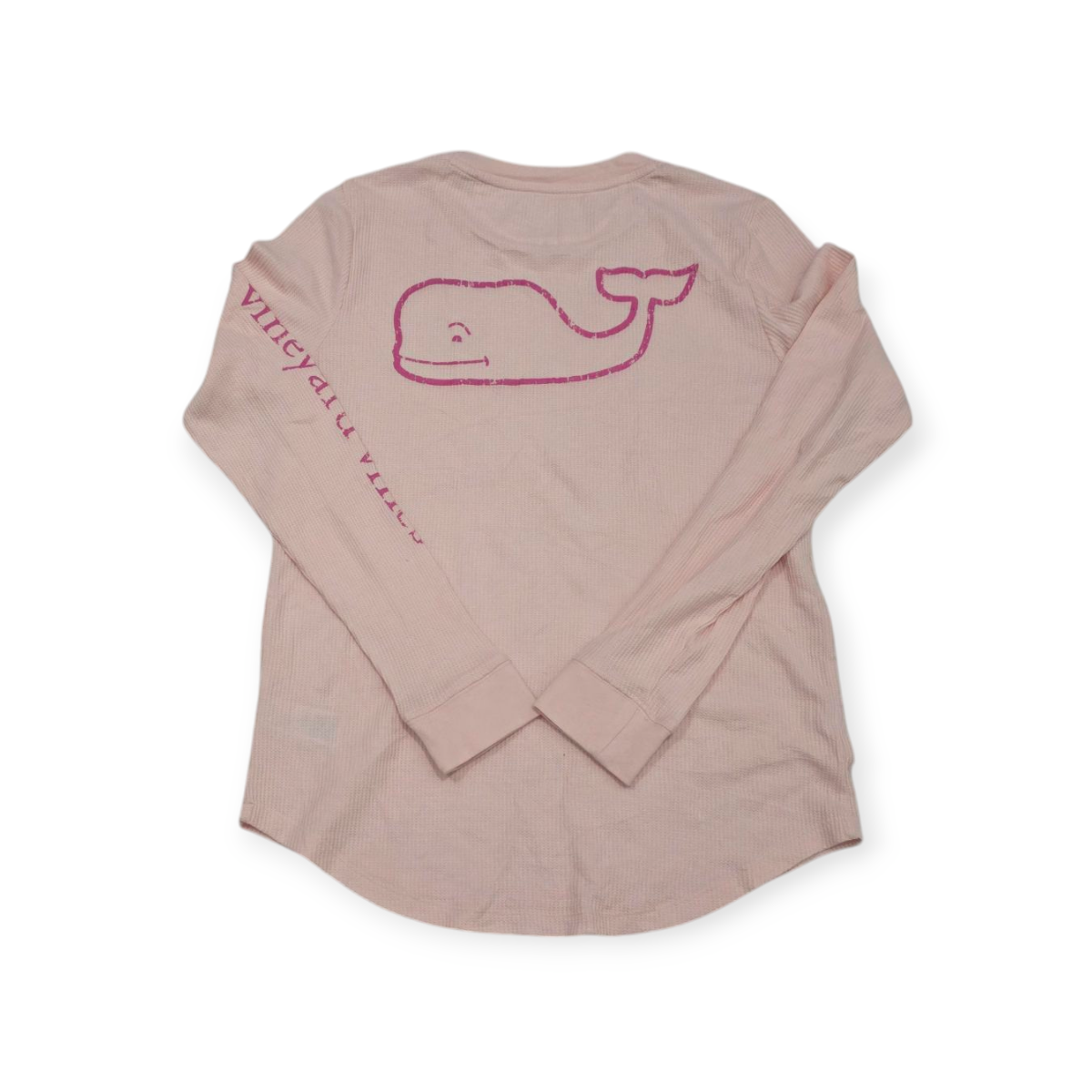 Playera Manga Larga Vineyard Vines Xchico Xs Rosa Claro