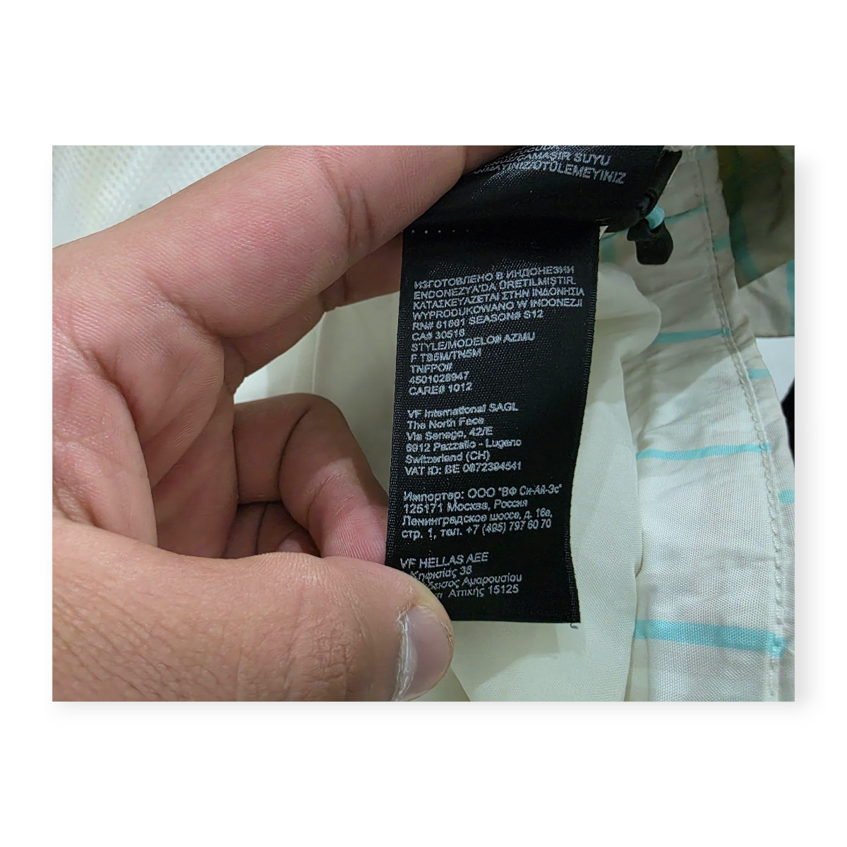 Chamarra Impermeable The North Face Chico S Color Crema