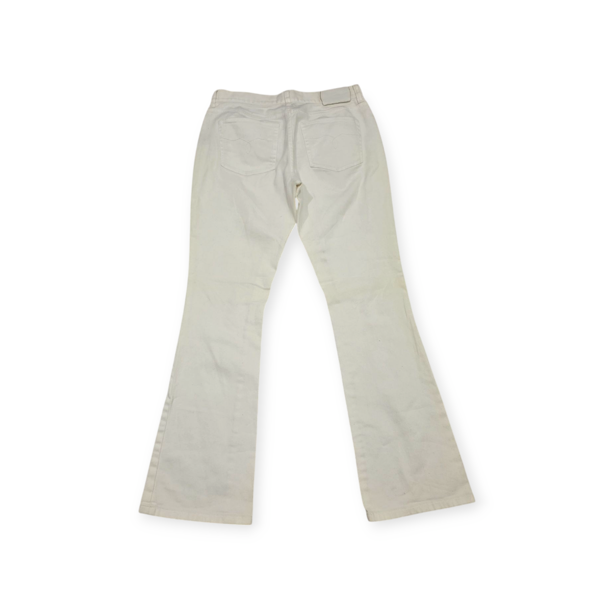 Pantalon Ralph Lauren Blanco De Mezclilla Talla 4