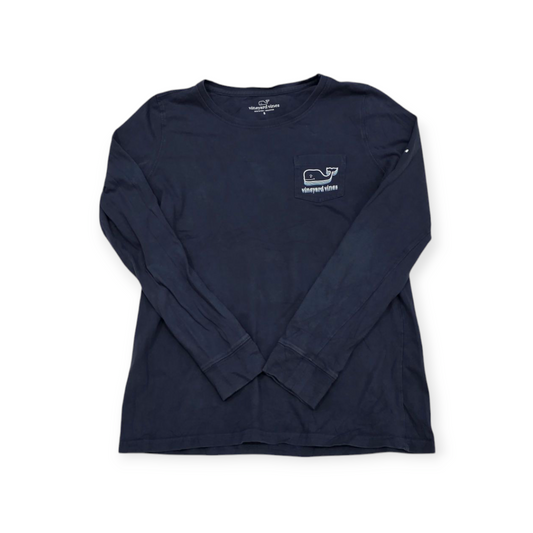 Playera Vineyard Vines Chico S Azul Marino