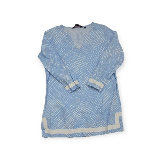 Blusa Vineyard Vines Mediana M Azul Claro