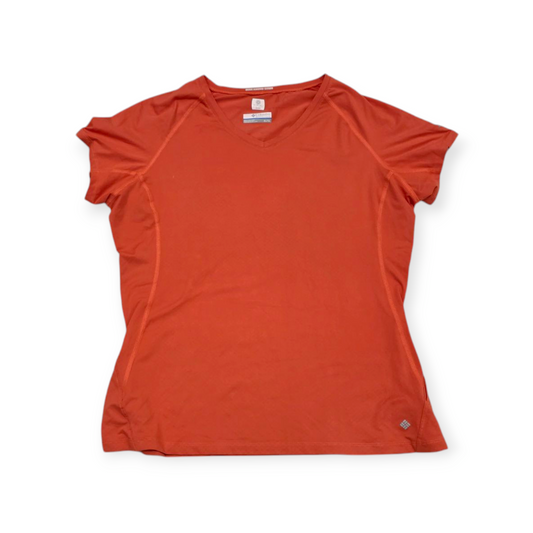 Playera Columbia Xgrande Xl Naranja Omni Freezr