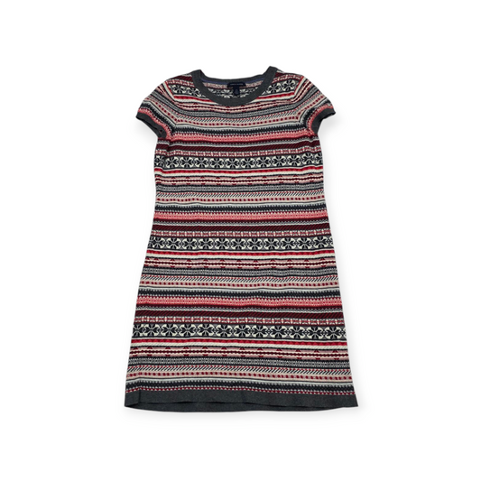 Vestido Tommy Hilfiger Grande L Rayado Azul/rojo/blanco