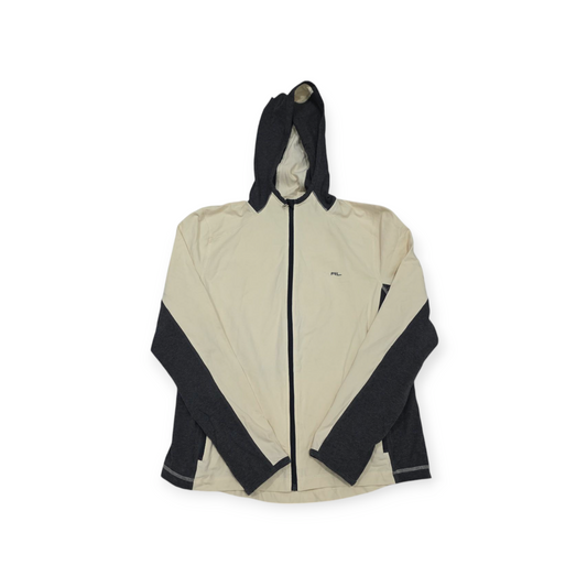 Sudadera Ralph Lauren Xgrande Xl Color Crema Con Gris