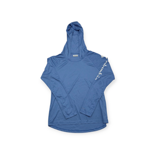 Playera Con Gorro Columbia Grande L Azul Acero