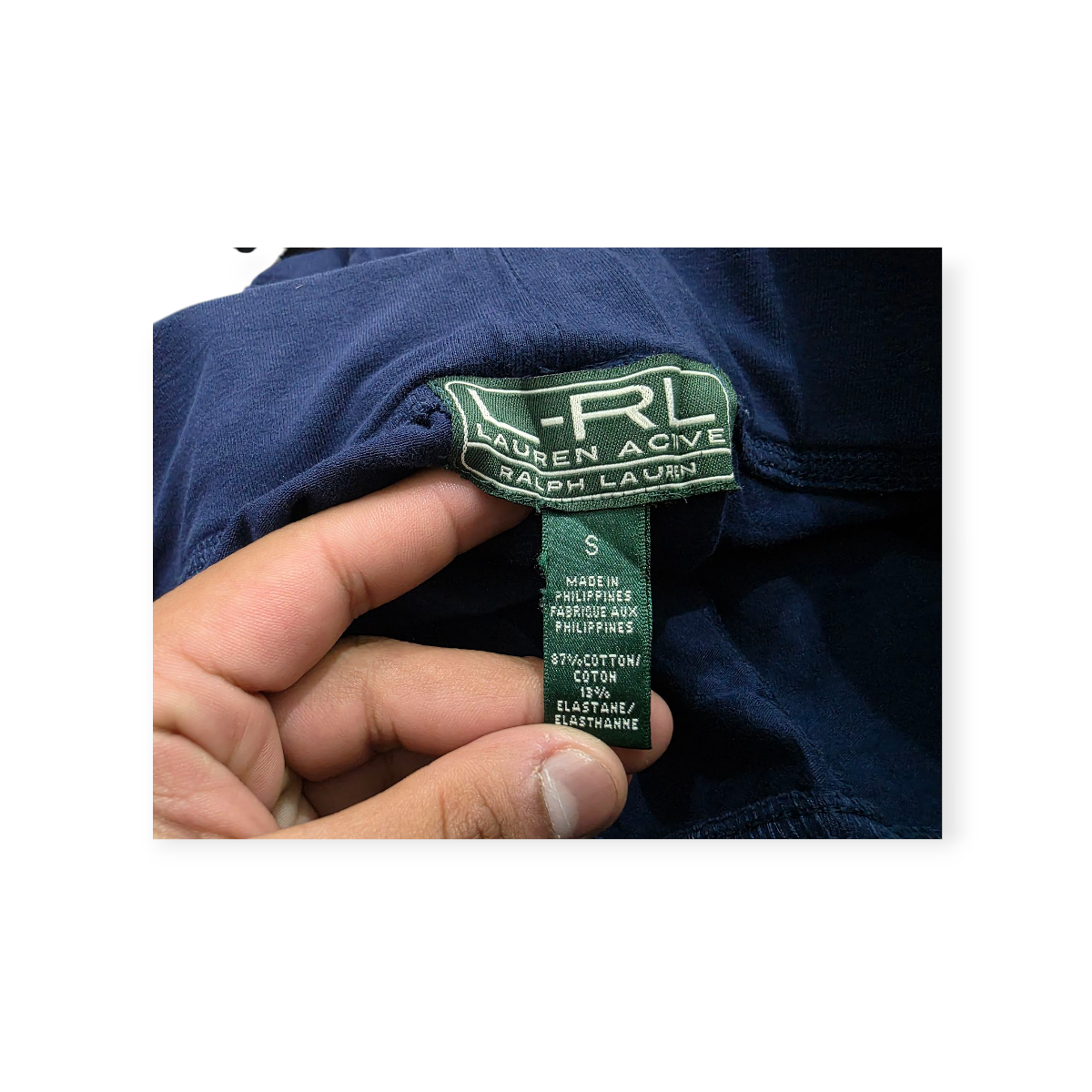 Pants Ralph Lauren Active Chico S Color Azul Marino