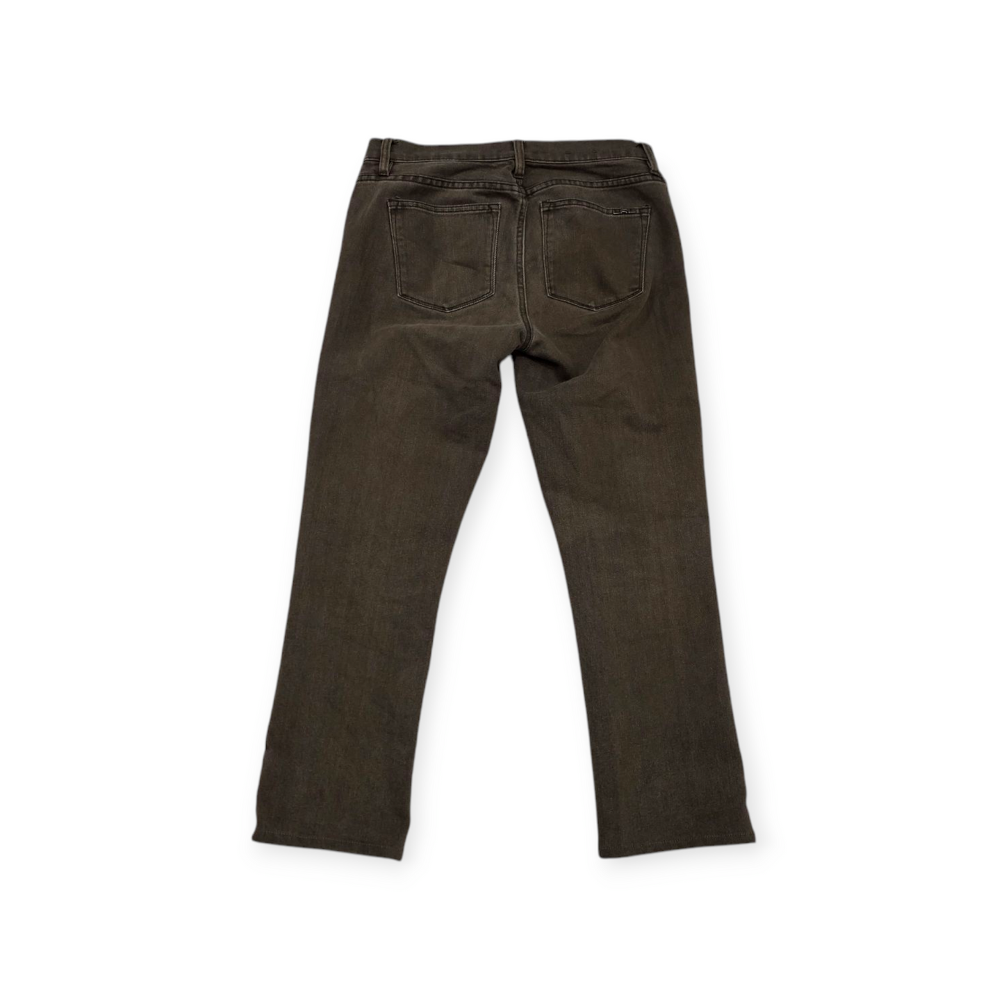 Pantalon Ralph Lauren De Mezclilla Cafe Talla 4 Petite