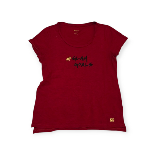 Playera Michael Kors Mediana M Color Rojo Manga Corta