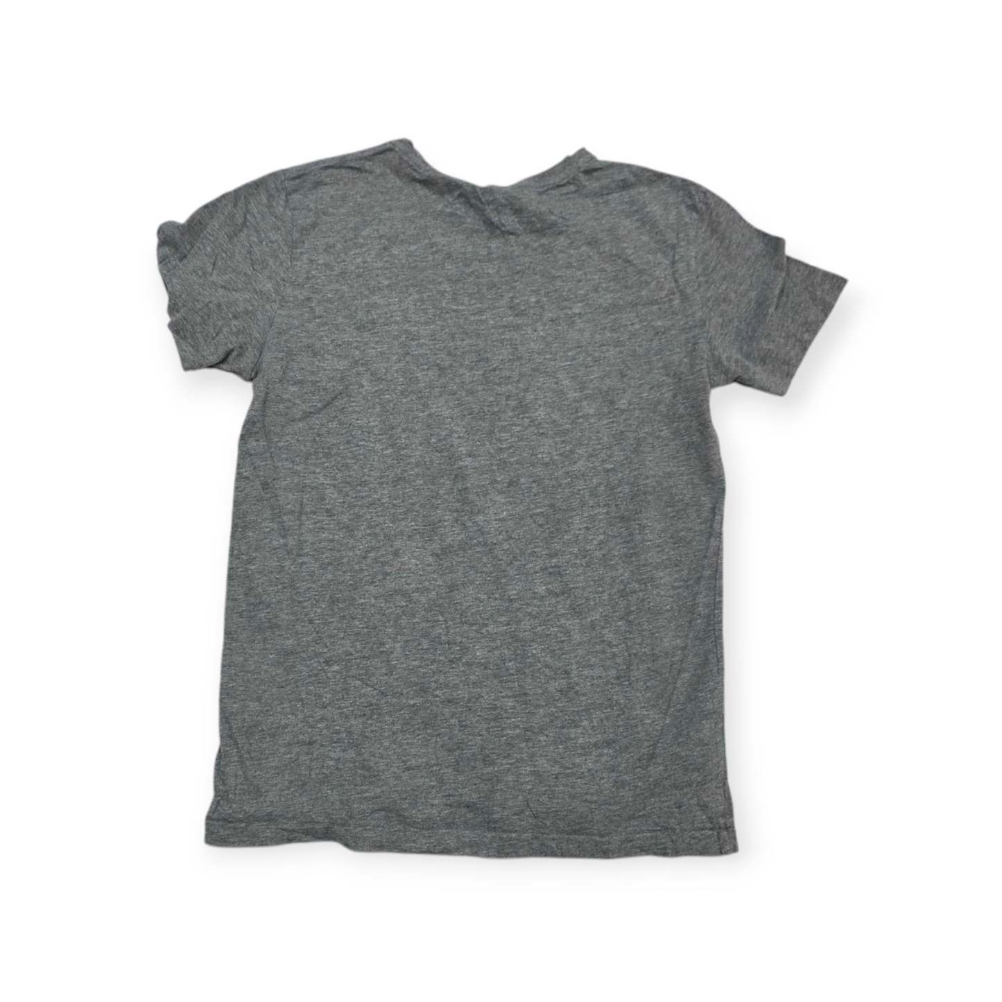 Playera Ralph Lauren Mediana M Color Gris Pony Rojo