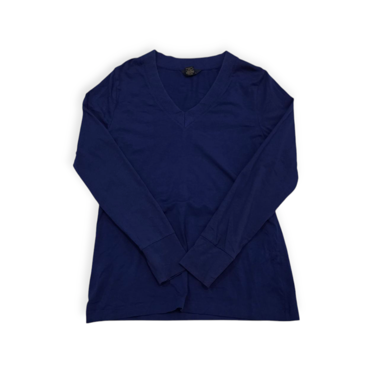 Blusa Brooks Brothers Grande L Azul Marino Manga Larga