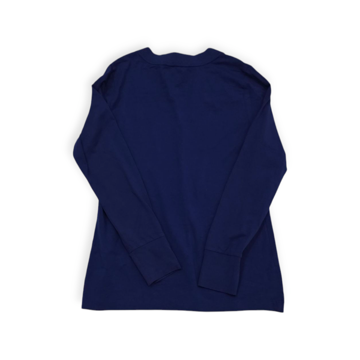 Blusa Brooks Brothers Grande L Azul Marino Manga Larga