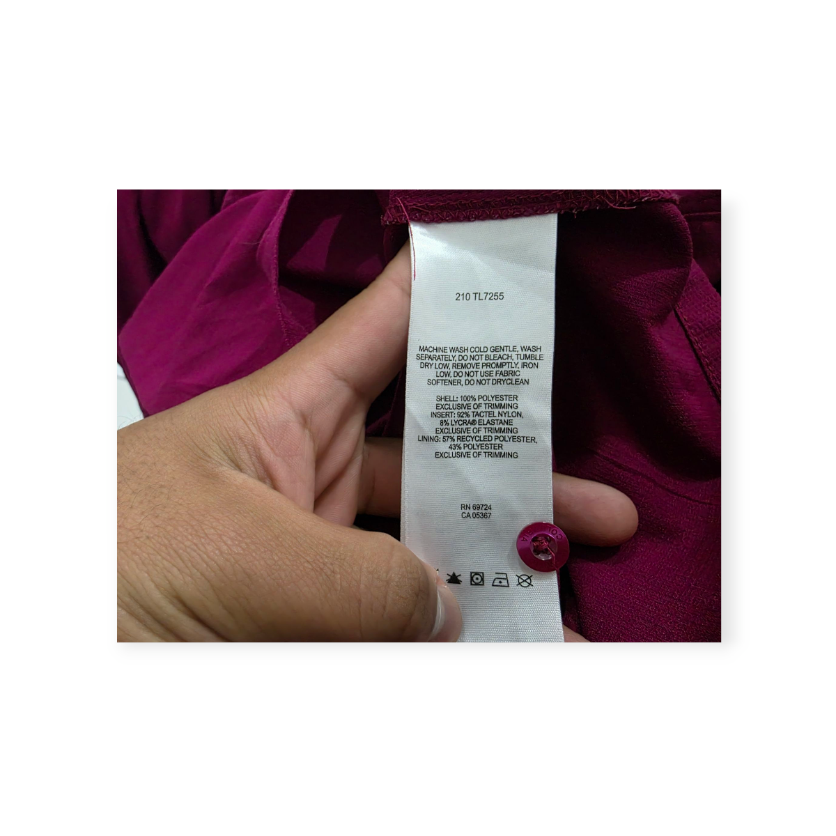 Camisa Columbia Titanium Xgrande Xl Color Rosa Oscuro