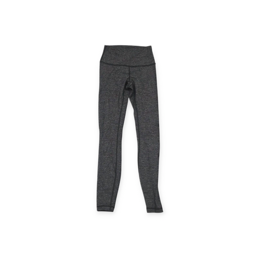 Leggins Mujer Lululemon Talla 4 Gris Jaspeado