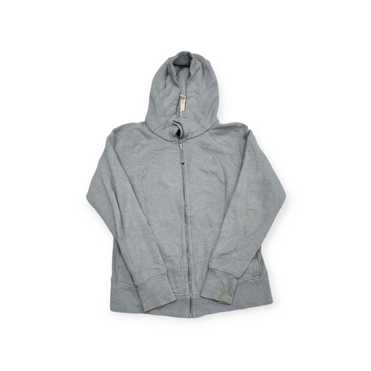 Sudadera Mujer Lululemon Talla 10 Gris Claro