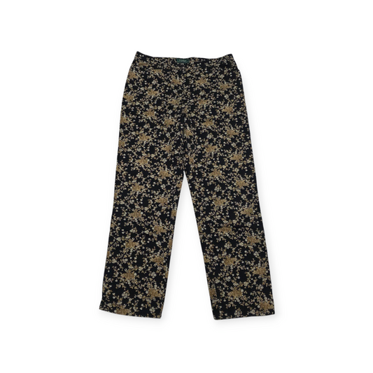 Pantalon Mujer Ralph Lauren Talla 8 Cafe Con Azul