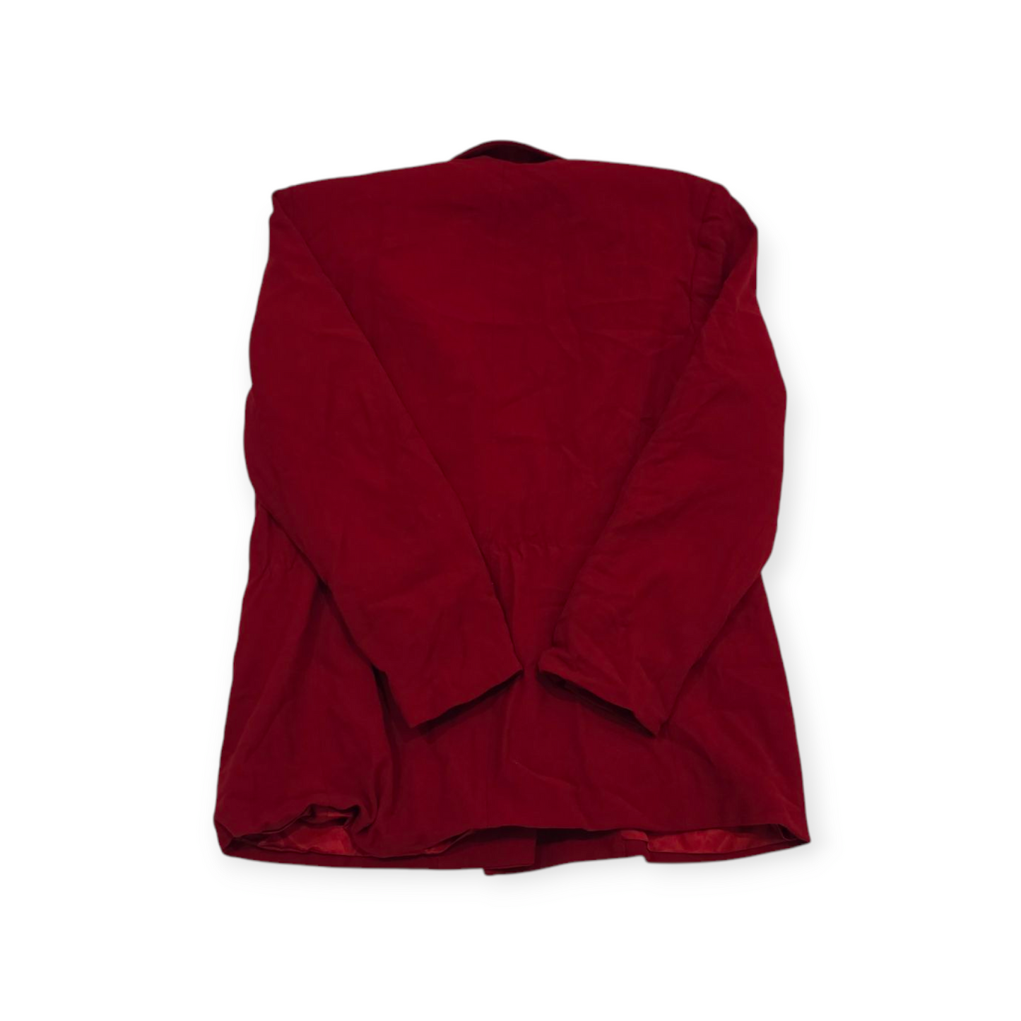 Blazer Mujer Ralph Lauren Talla 14 Rojo Con Dorado