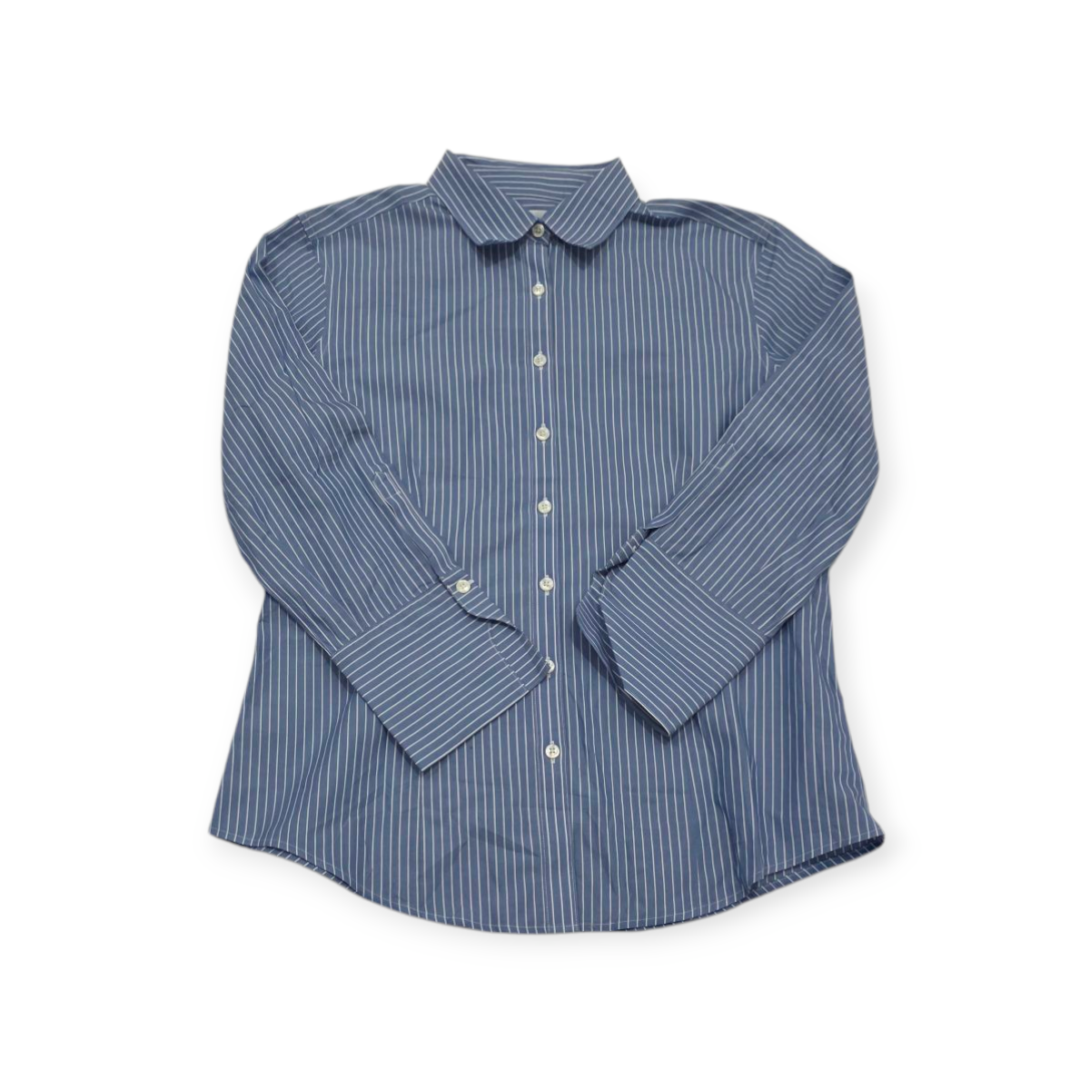 Camisa Brooks Brothers Azul Rayada Talla 6 Petite