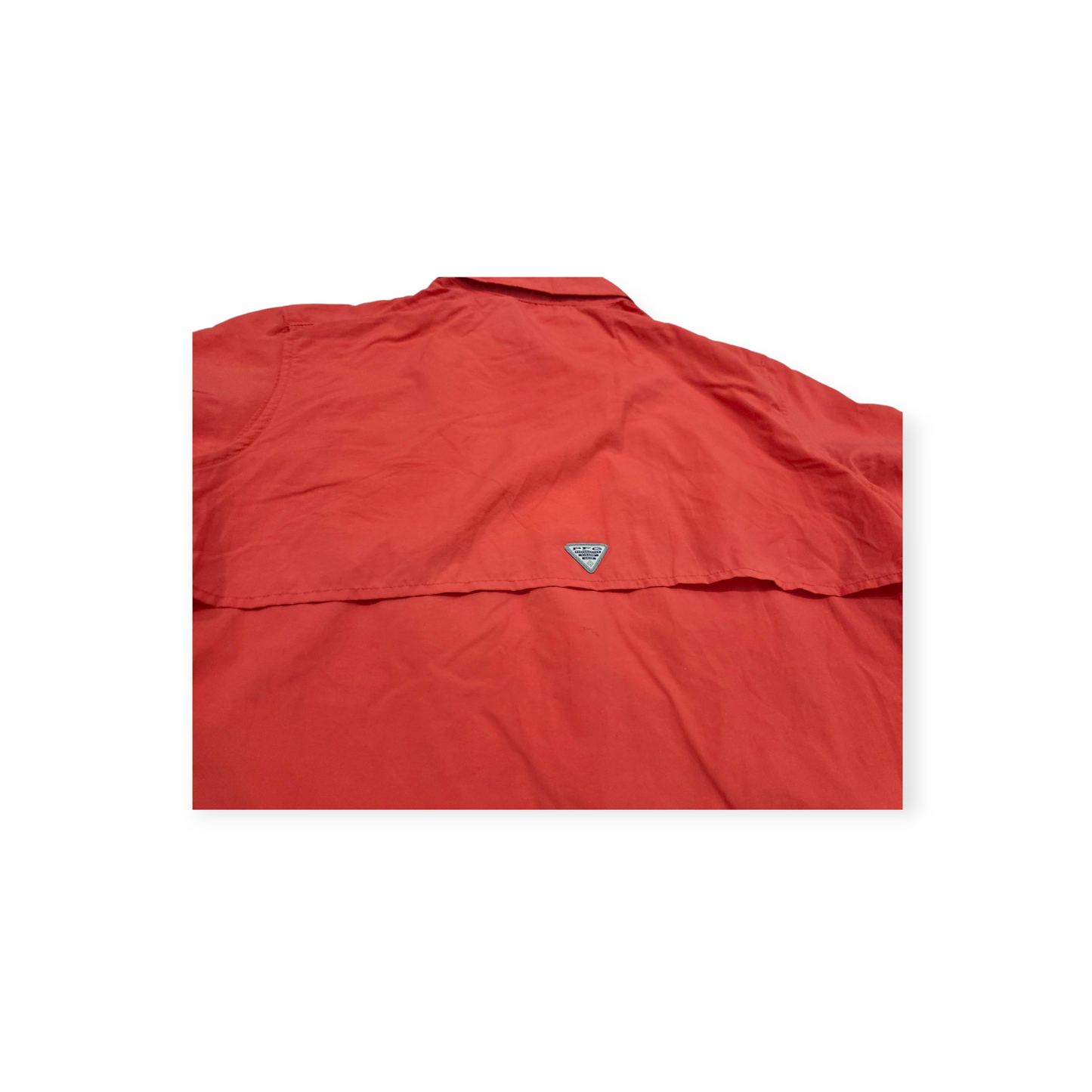 Camisa Columbia Pfg Mediana M Naranja