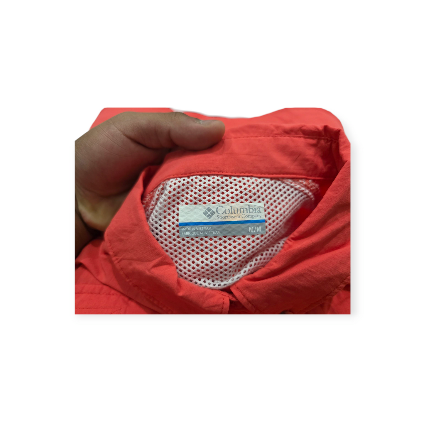 Camisa Columbia Pfg Mediana M Naranja