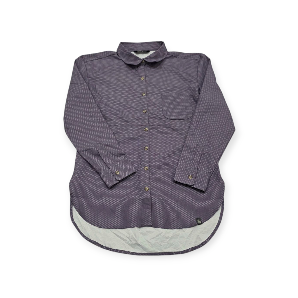 Camisa Impermeable The North Face Mediana Morada Manga Larga Violeta M