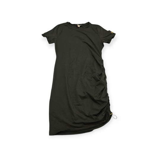 Vestido Michael Kors Grande L Verde Oscuro Manga Corta