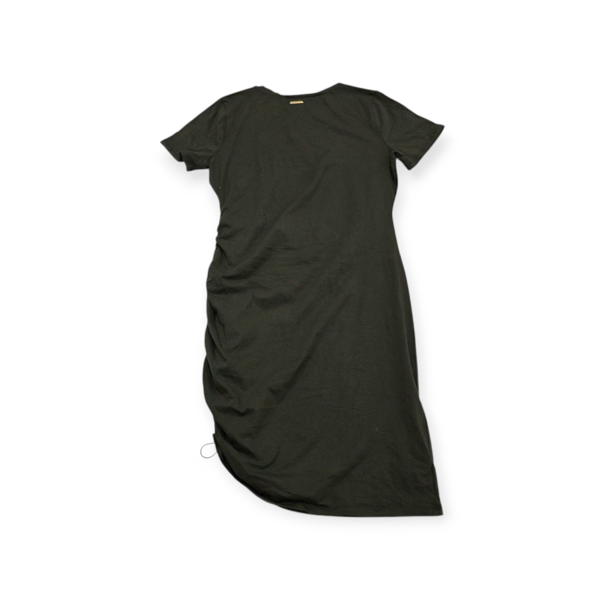Vestido Michael Kors Grande L Verde Oscuro Manga Corta