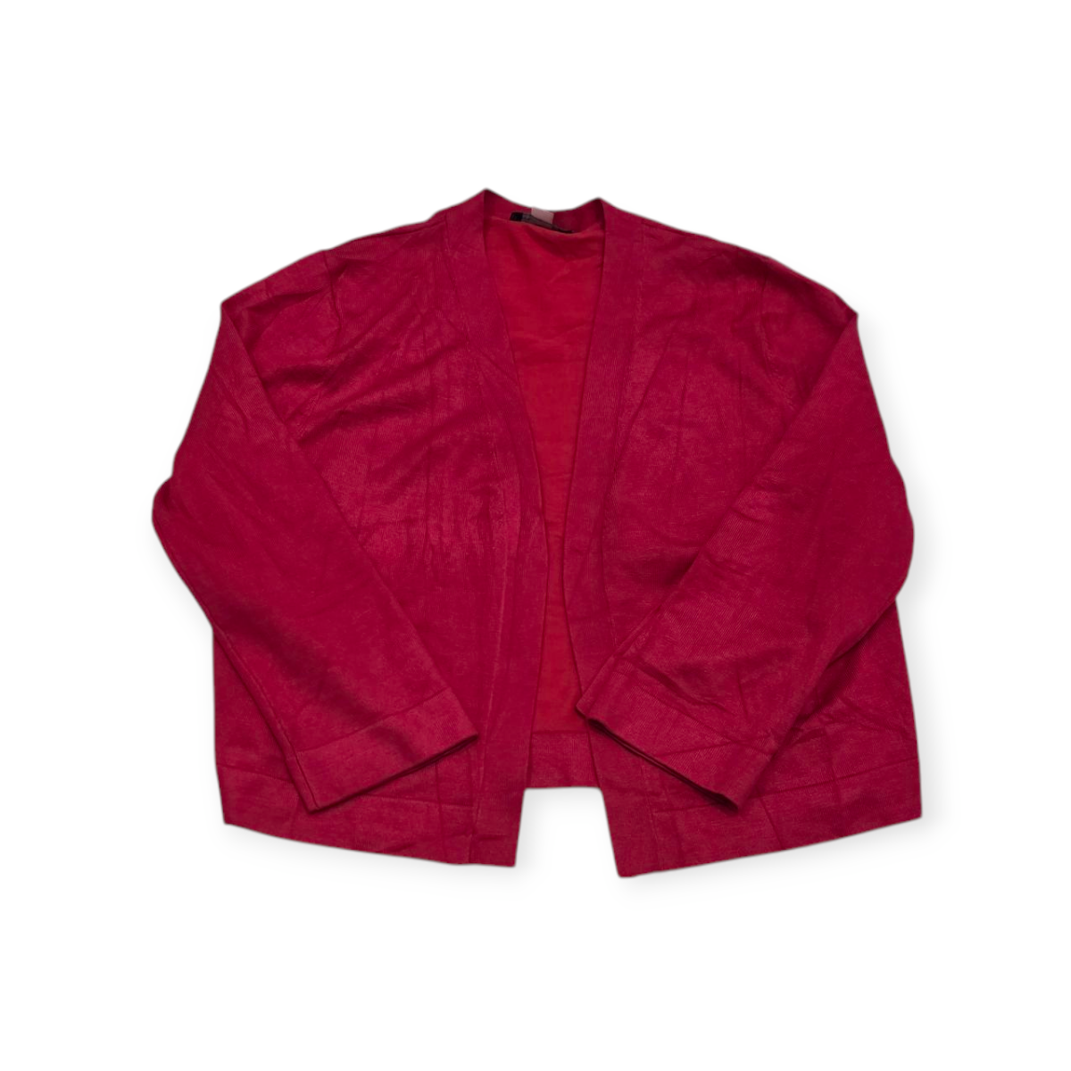 Cardigan Corto Tommy Hilfiger Grande L Color Rosa Oscuro