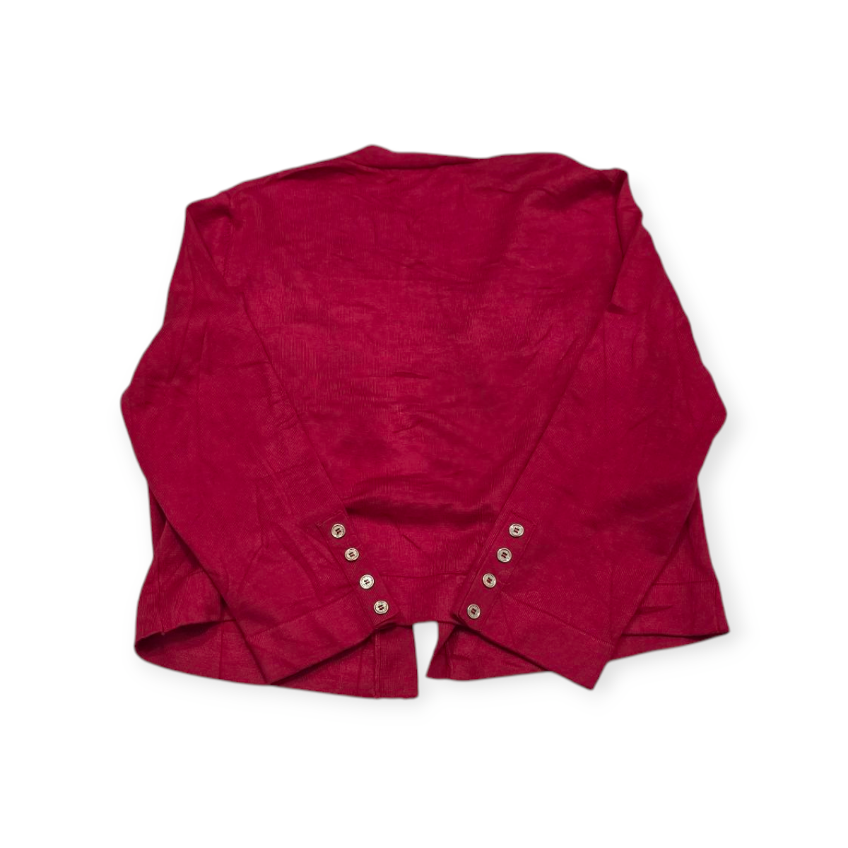 Cardigan Corto Tommy Hilfiger Grande L Color Rosa Oscuro