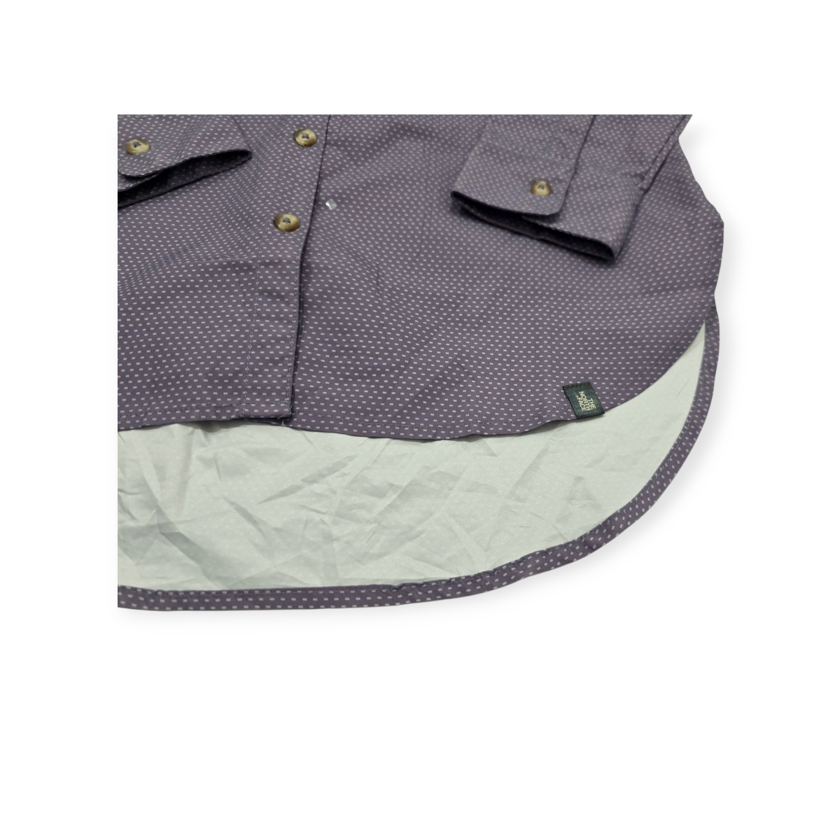 Camisa Impermeable The North Face Mediana Morada Manga Larga Violeta M