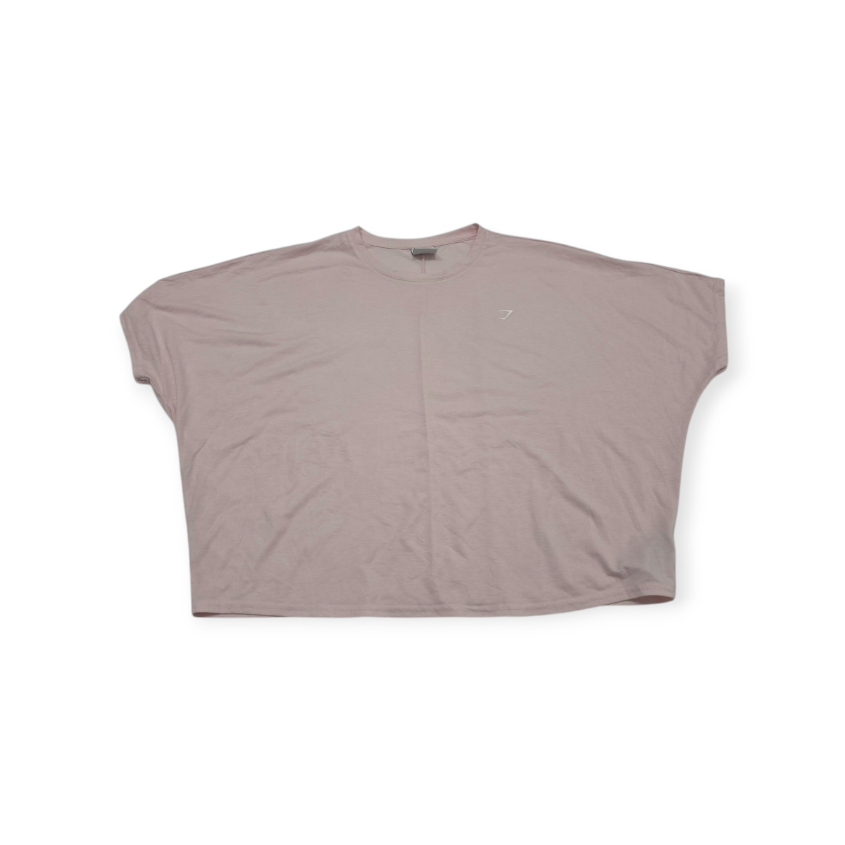 Playera Corta Gymshark Xgrande Xl Rosa Claro Sin Mangas