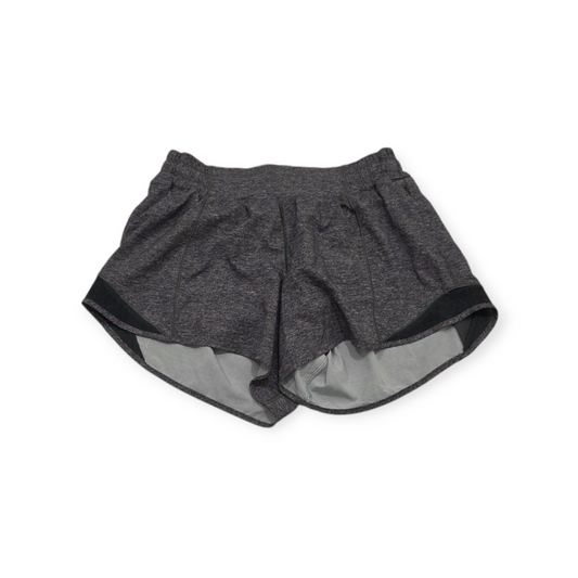 Short Lululemon Talla 8 Talla Color Gris Jaspeado