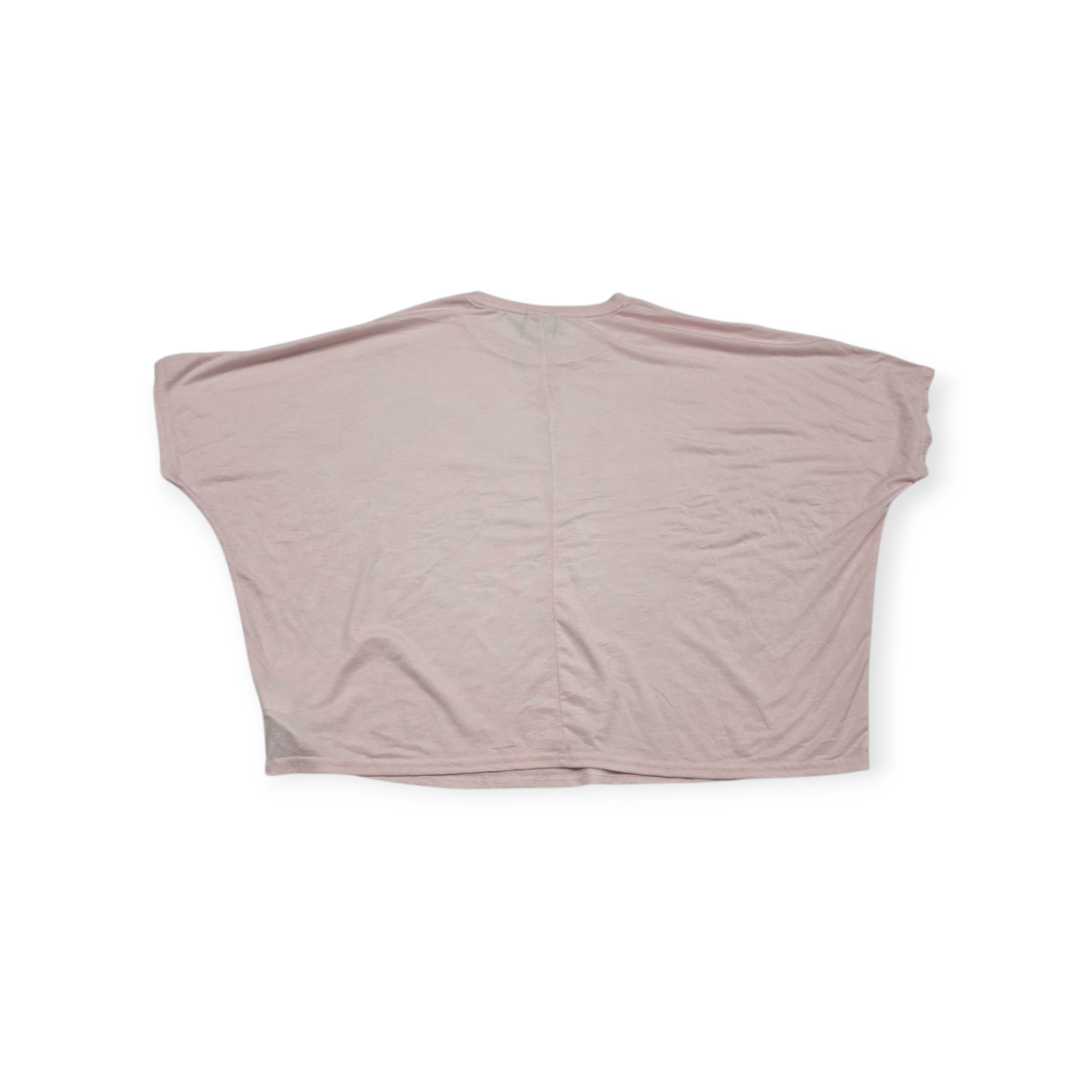 Playera Corta Gymshark Xgrande Xl Rosa Claro Sin Mangas