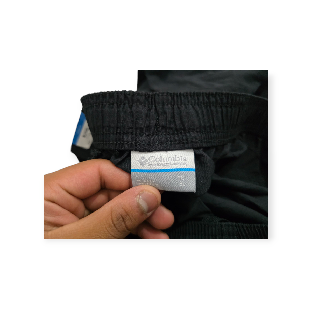 Short De Mujer Columbia Color Negro Talla 1x 6l