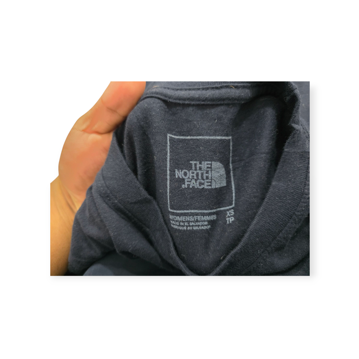 Playera The North Face Xchico Xs Azul Marino Manga Corta