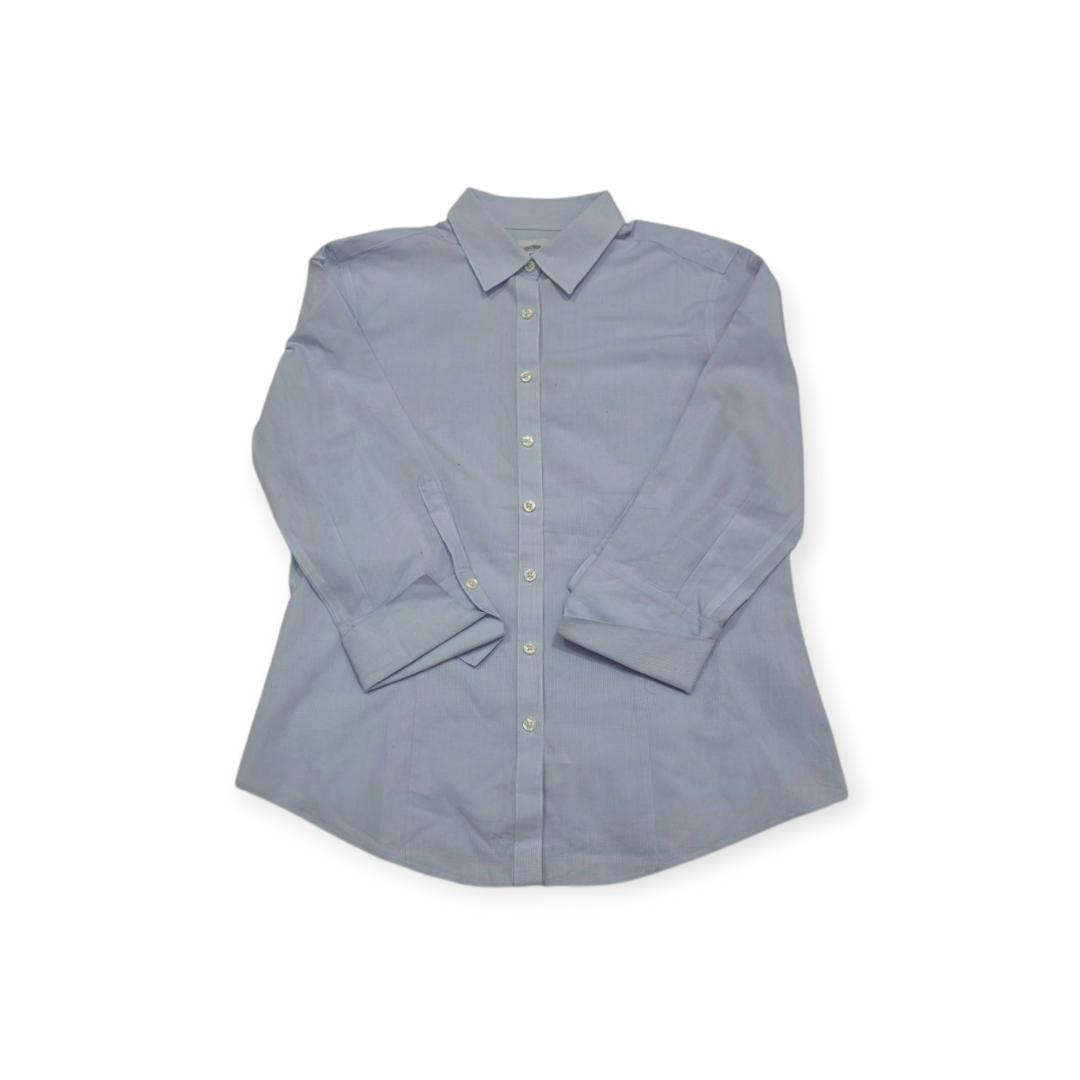 Camisa Brooks Brothers Azul Acero Talla 6 Petite
