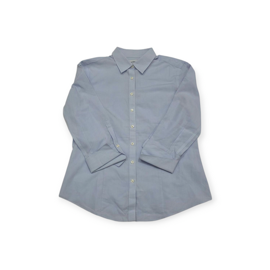 Camisa Brooks Brothers Azul Acero Talla 6 Petite