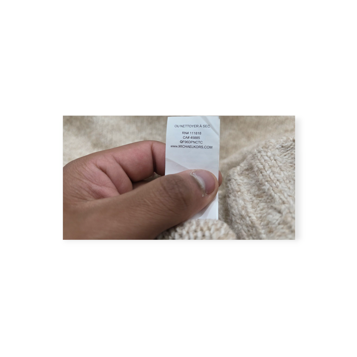 Sueter Michael Kors Chico S Color Cafe Claro