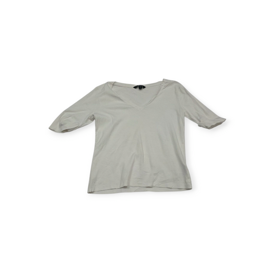 Playera Ralph Lauren De Mujer Mediana M Manga Corta Blanco