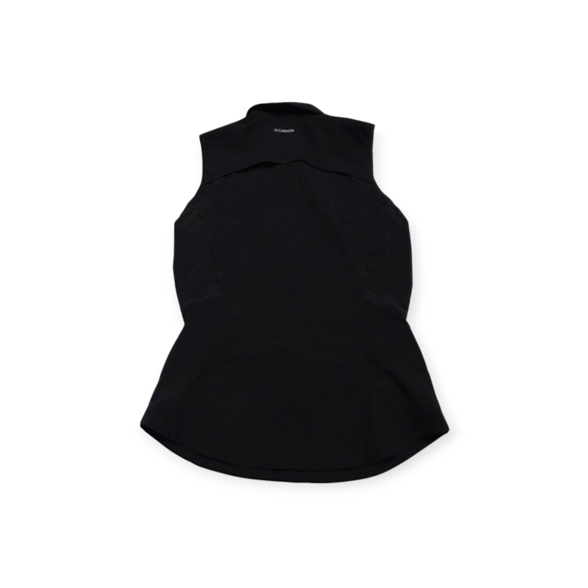 Camisa Columbia Sunprotection Mediana M Negra Sin Mangas