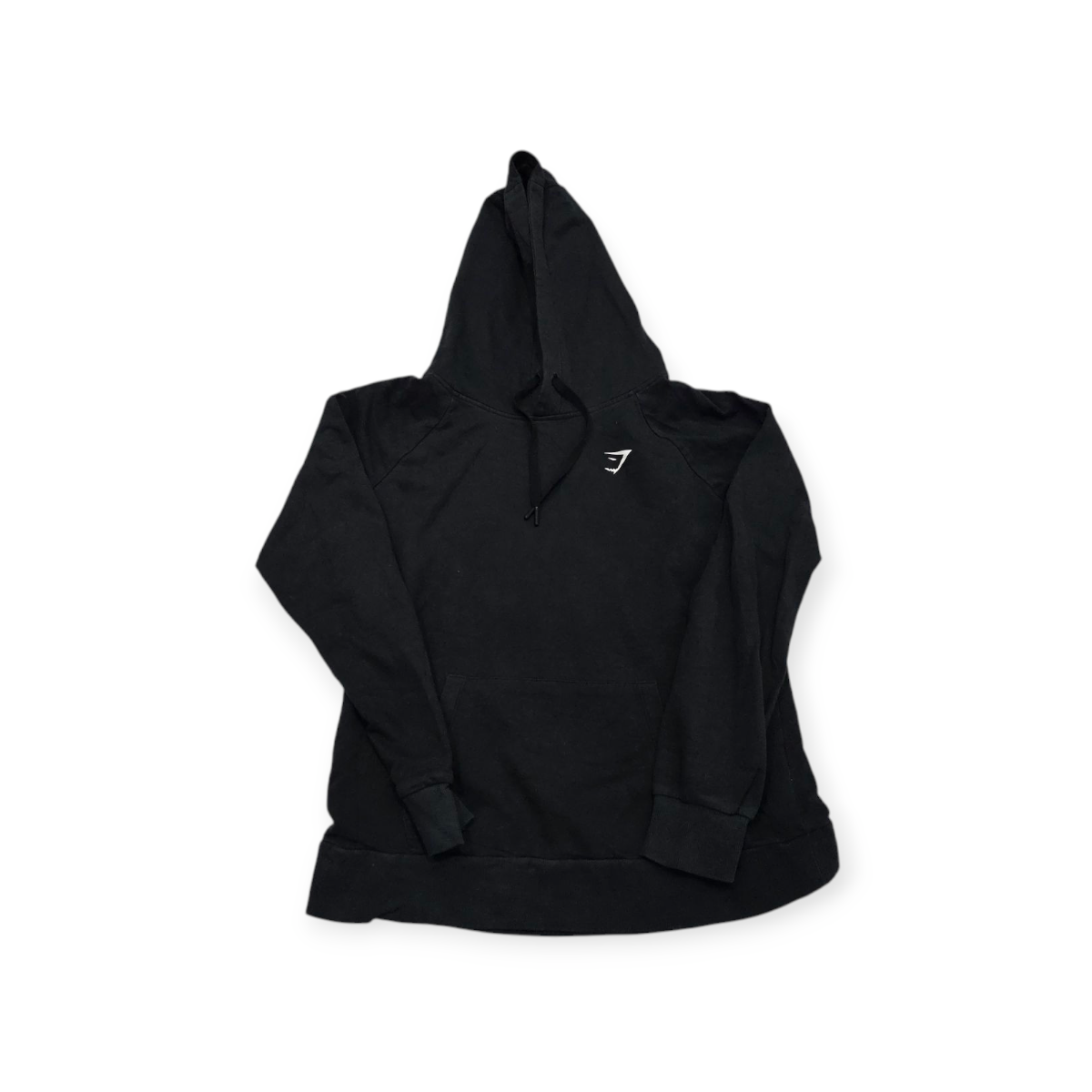 Sudadera De Mujer Gymshark Grande L Color Negro Con Gorro