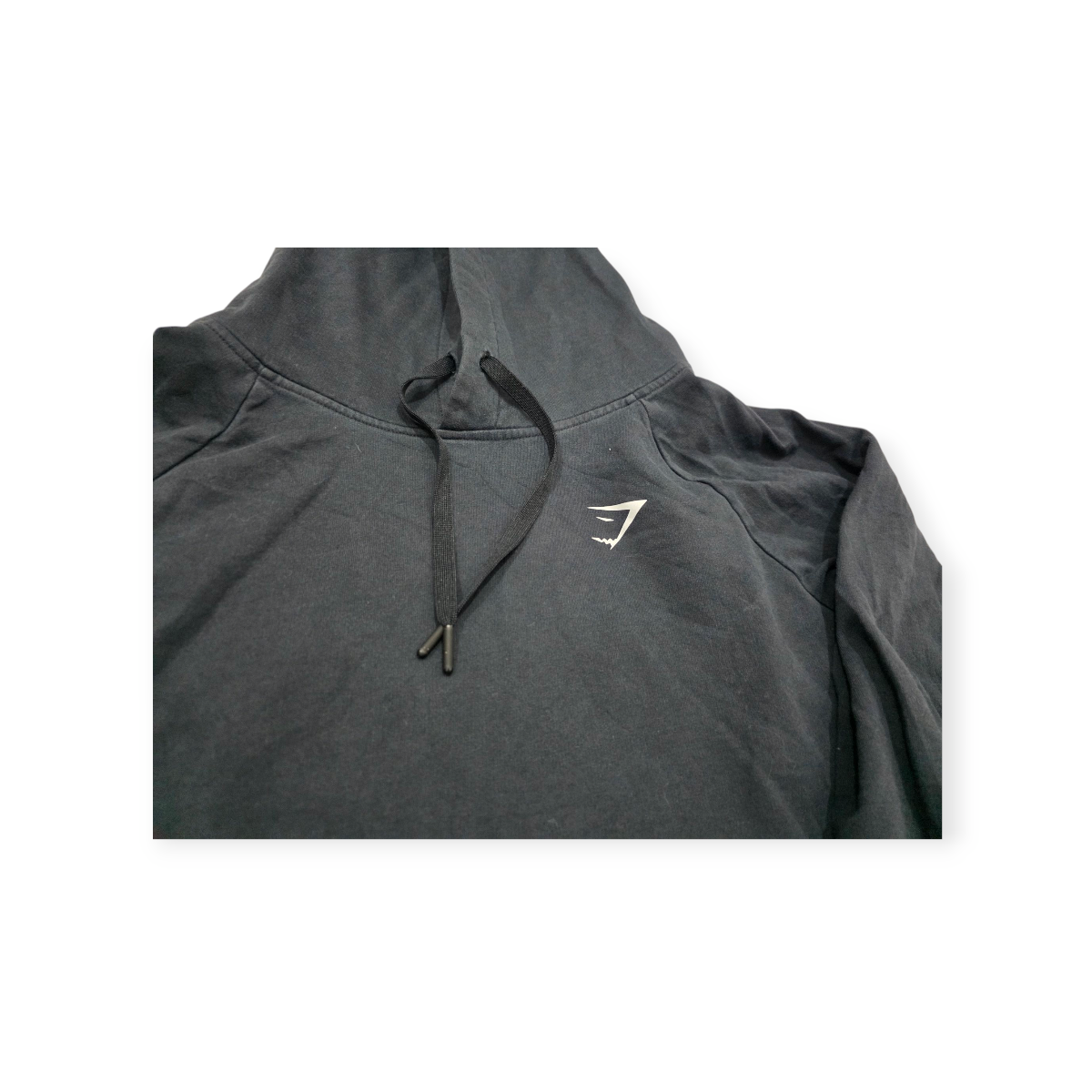 Sudadera De Mujer Gymshark Grande L Color Negro Con Gorro